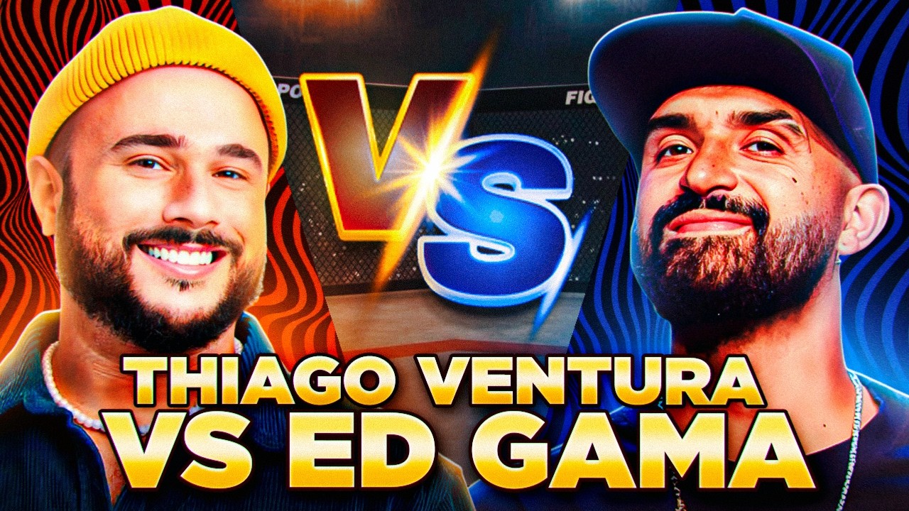 ED GAMA x THIAGO VENTURA: Quem Fez o Outro Rir Primeiro?