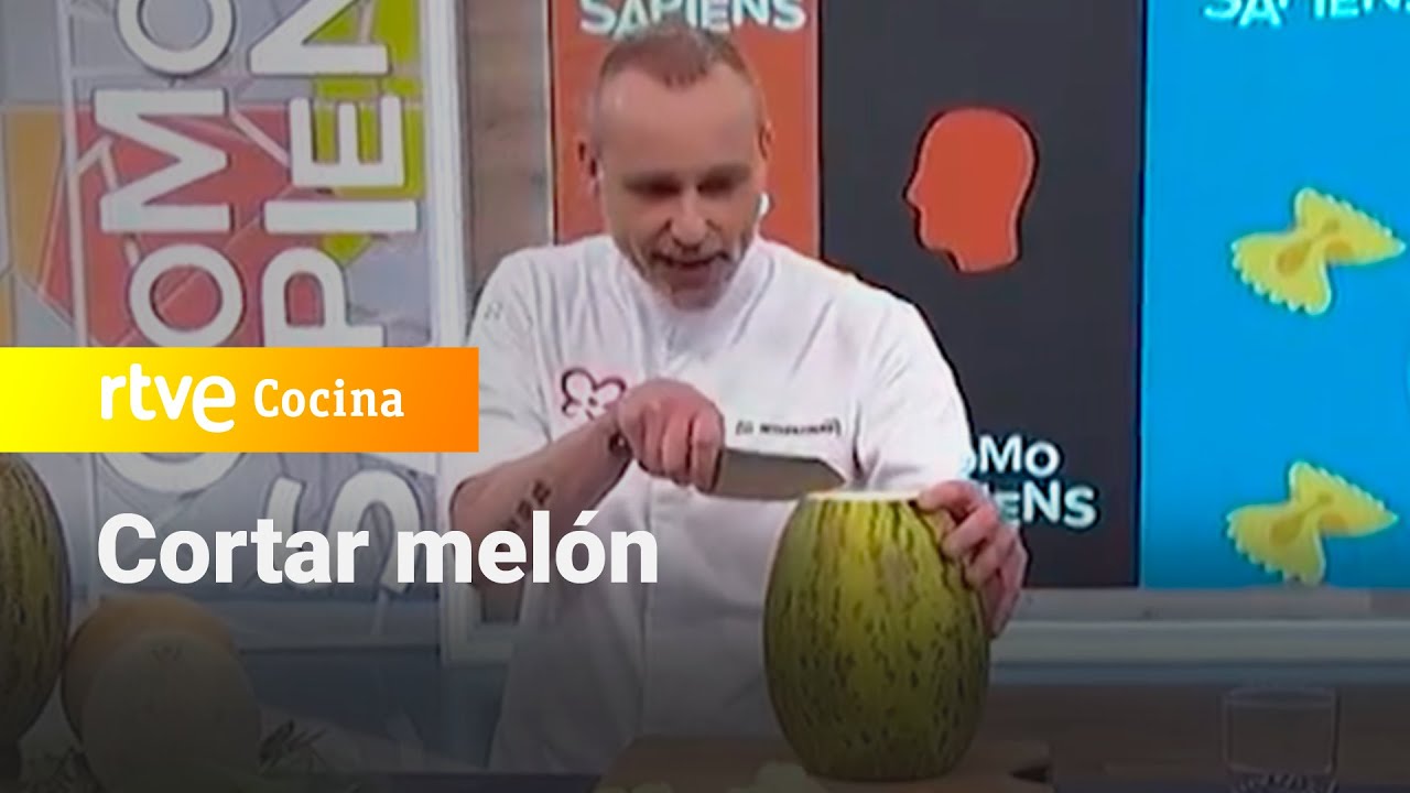 Como elegir y cortar el melón  - Como Sapiens | RTVE Cocina