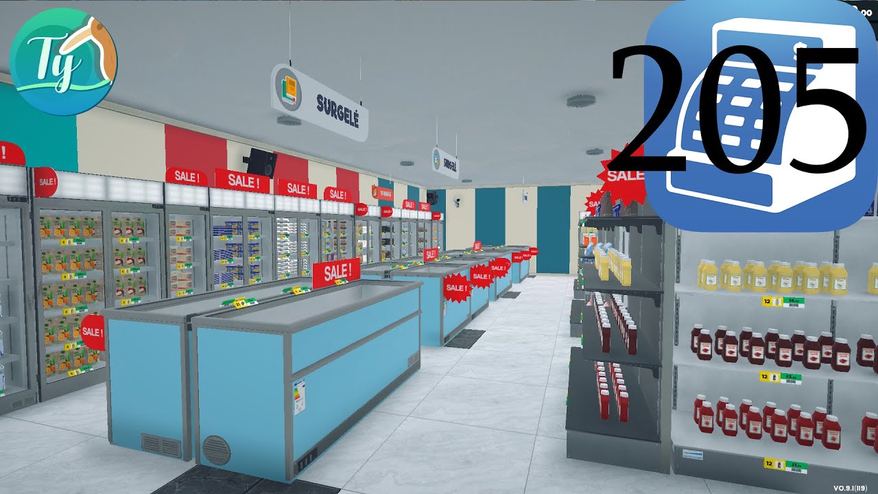 Supermarket Simulator#205: Ça fait quoi si on met tout en soldes ? On teste !