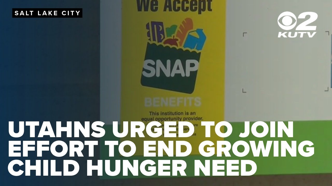 Utahns urged to join effort to end growing child hunger need