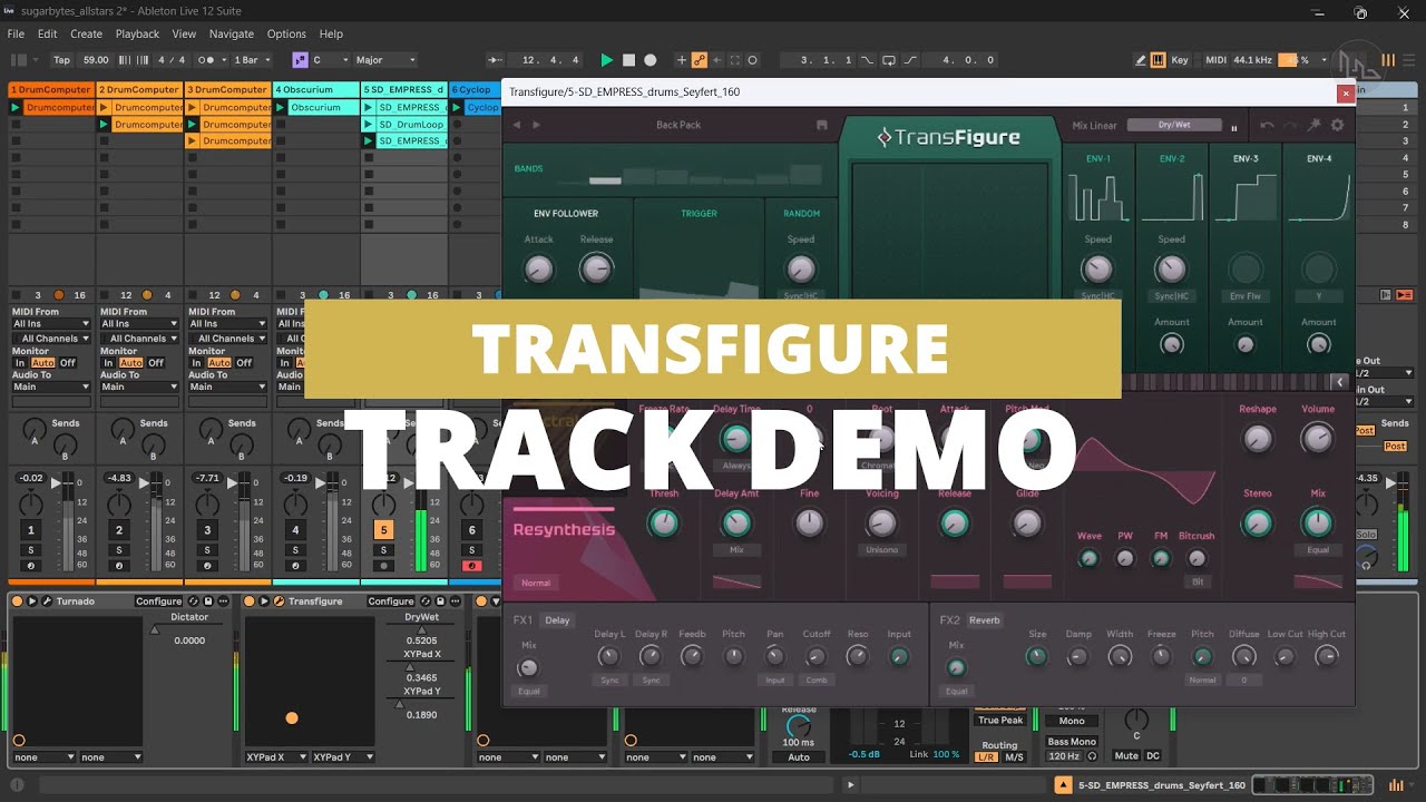 Transfigure Review - Spectral & Resynthesis Sound Design Demonstration Track