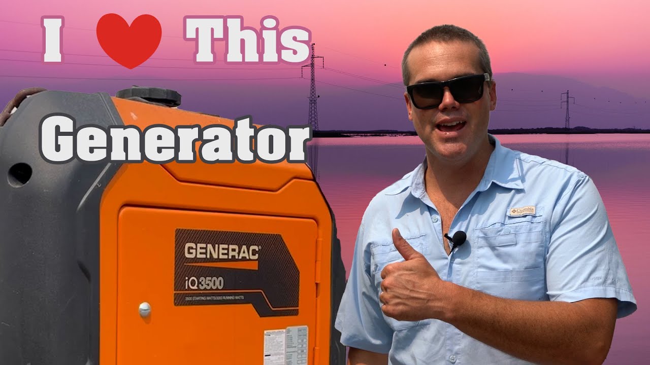 Посмотрите на максимальную нагрузку на Generac IQ3500, 30,1 А при 3450 Вт!