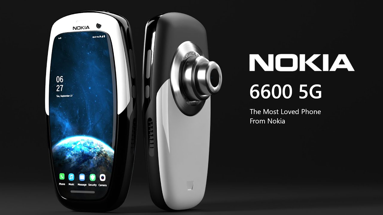 Introducing Nokia 6600 5G Ultra Concept - Incredible 60x Zoom!