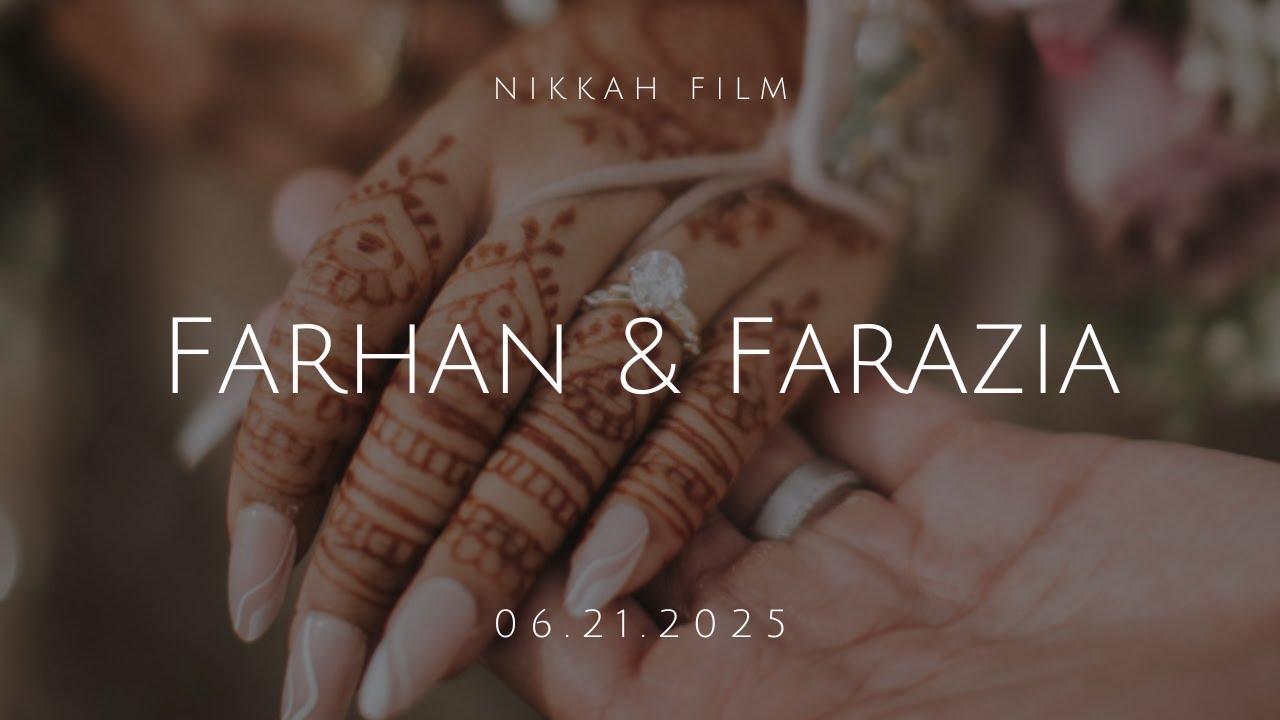 Farhan & Farazia | The Complete Nikkah Ceremony | Full Length Film | 4K Video by Chaar Bhai