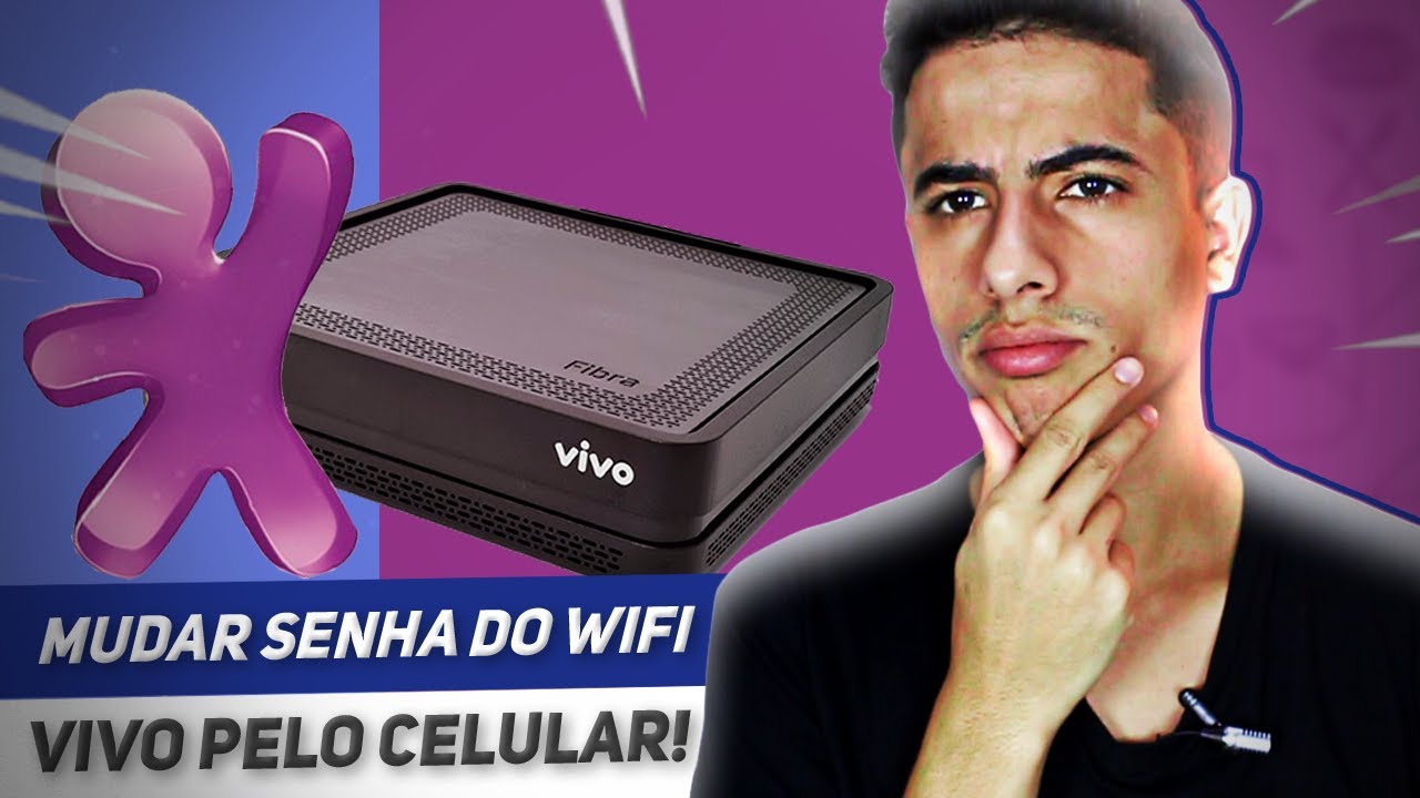 Como MUDAR SENHA DO WIFI da VIVO pelo celular!