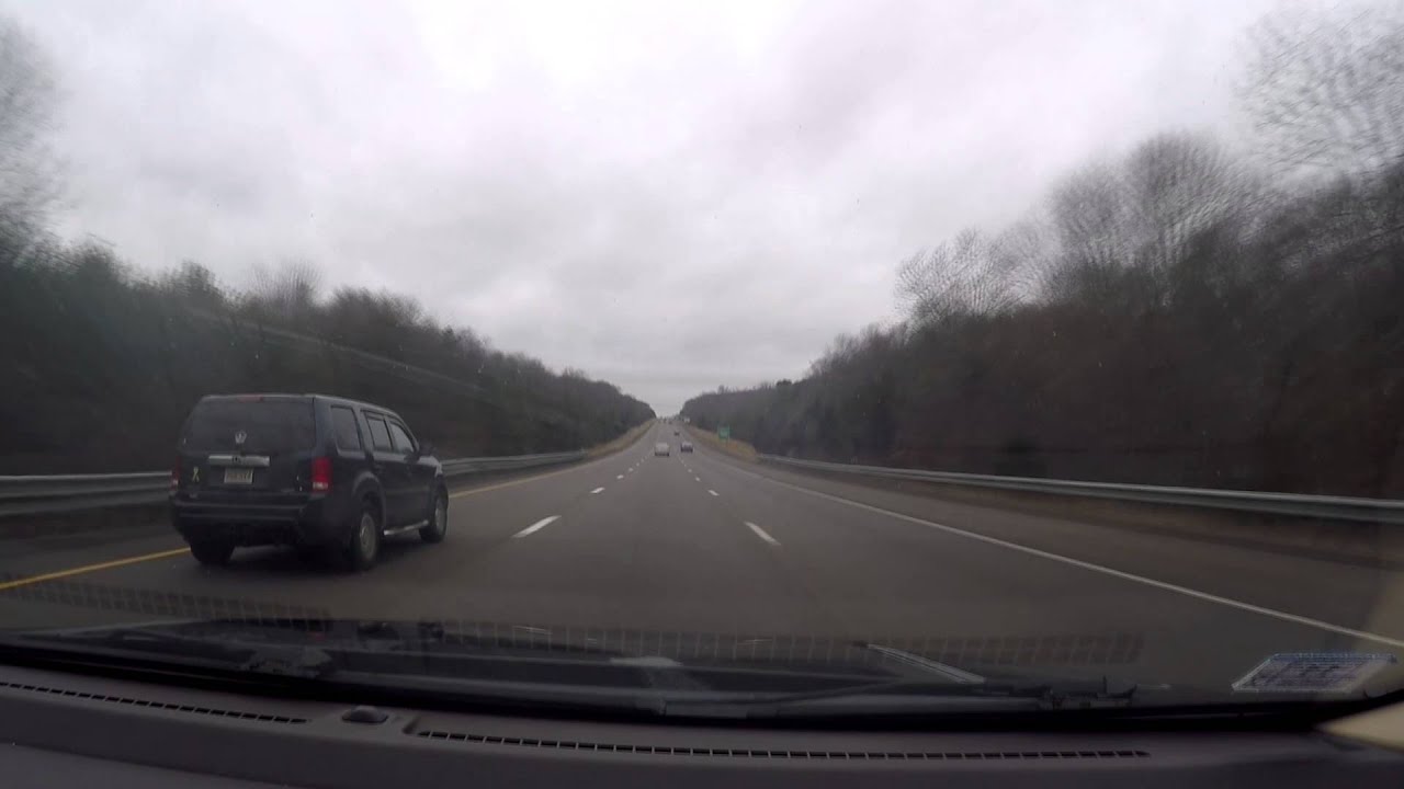 [HD] Bridgewater MA to T.F. Green Airport Timelapse