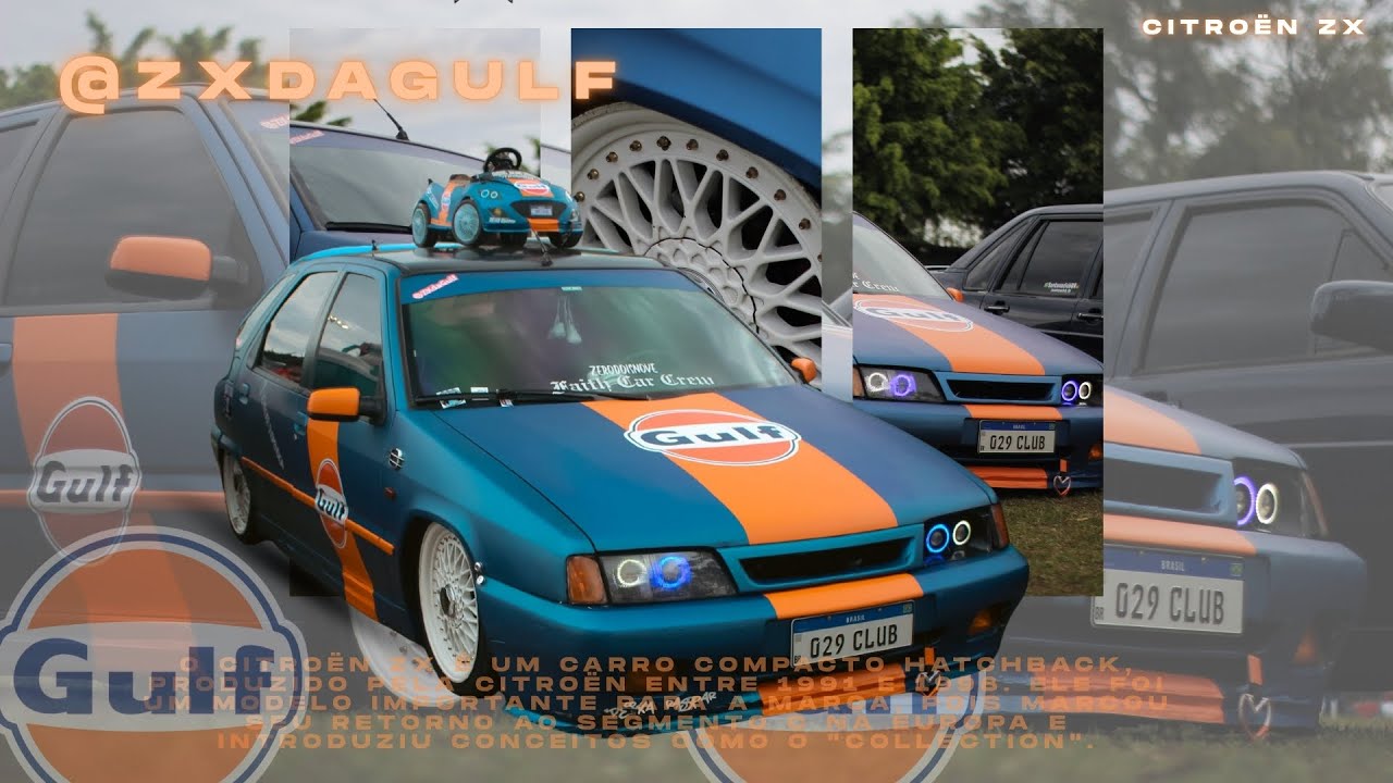 VOCÊ NUNCA VIU UM CITROËN ZX ASSIM! PROJETO GULF FORA DO COMUM!