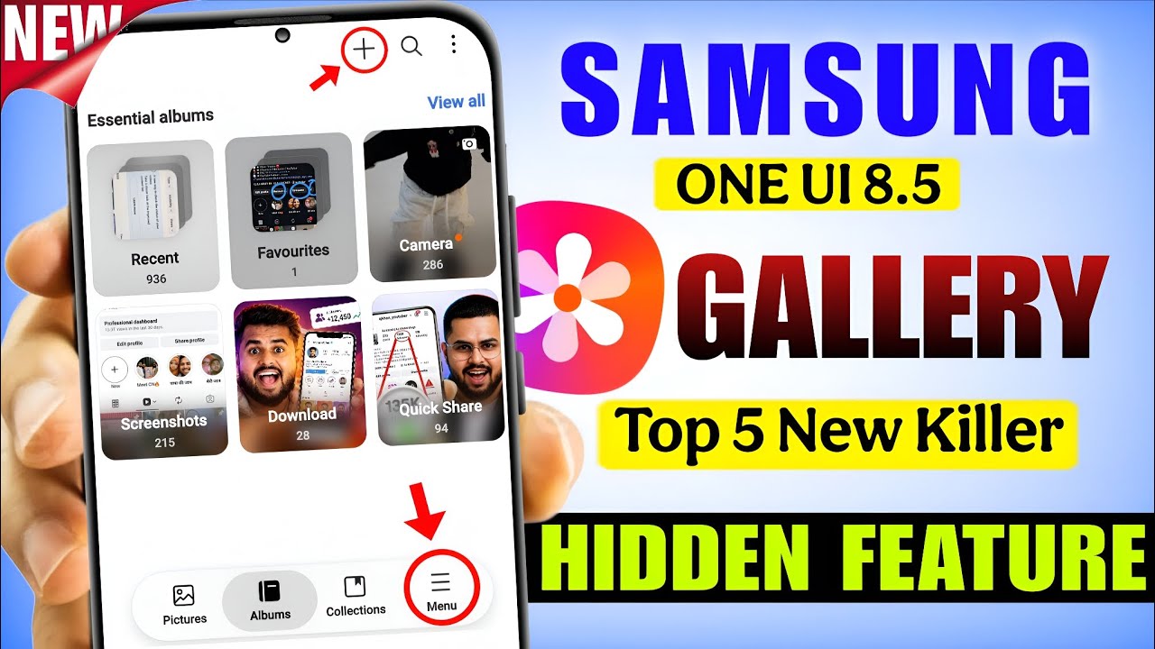 Samsung One UI 8.5 [Gallery] Top 5 Hidden Features | Samsung Top 5 Secret Features One UI 8.5