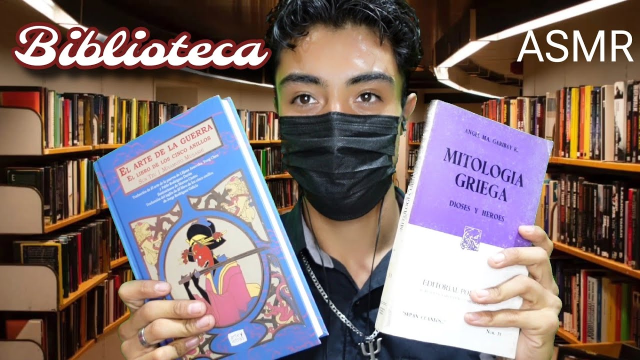 ASMR bibliotecario te recomienda algunos libros 📚 Roleplay