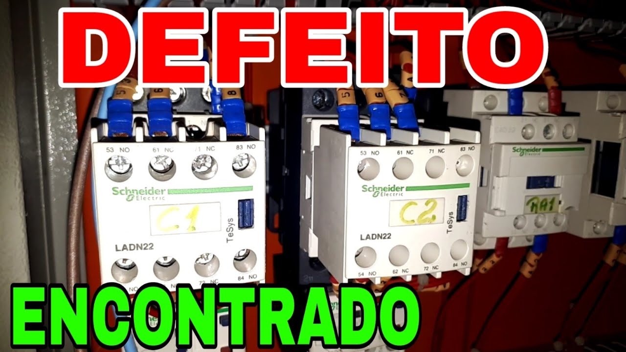 Como ENCONTRAR o DEFEITO no Quadro de Comandos El&eacute;tricos. Automa&ccedil;&atilde;o Industrial Bomba d'&aacute;gua.