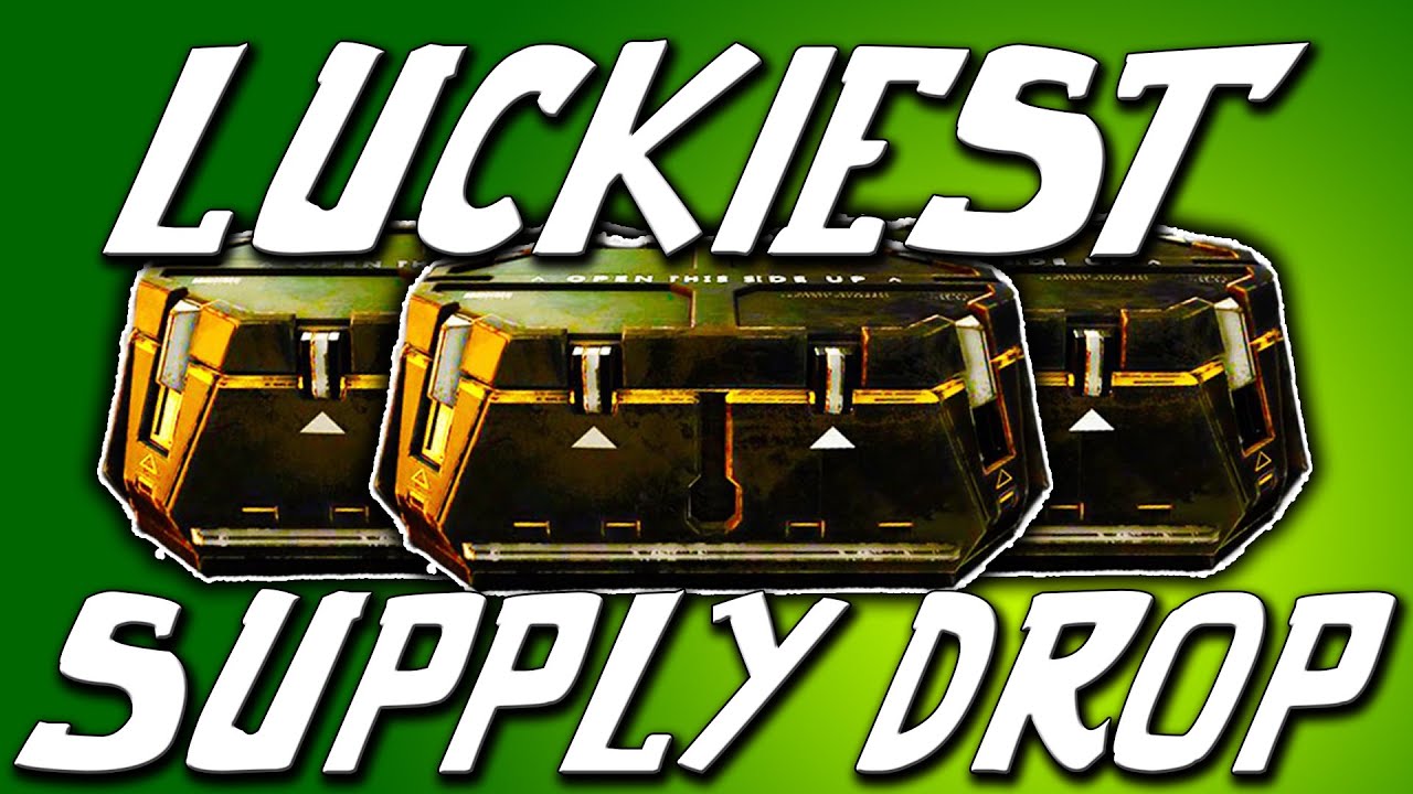 Luckiest Supply Drop Openings (Opening 12 Supply Drops - With Reactions)