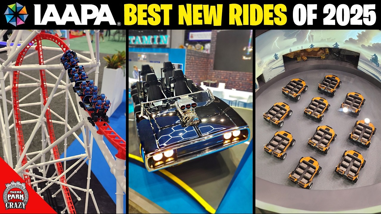 Best NEW Rides of IAAPA 2025 Expo - Highlights