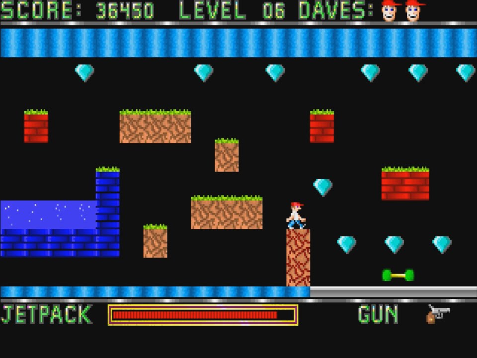 ADG Filler #55 - Dangerous Dave Walkthrough