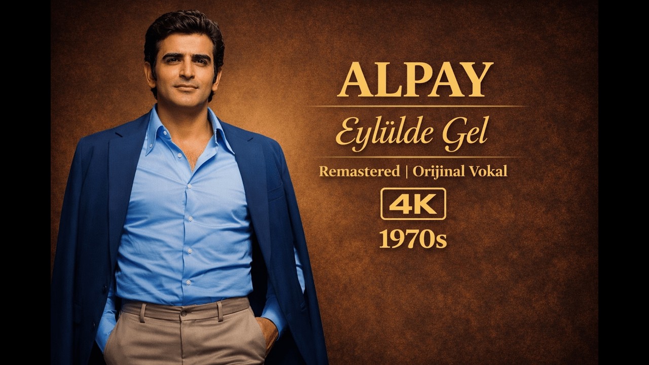 Alpay - Eylülde Gel (Remastered | Orijinal Vokal | 4K)