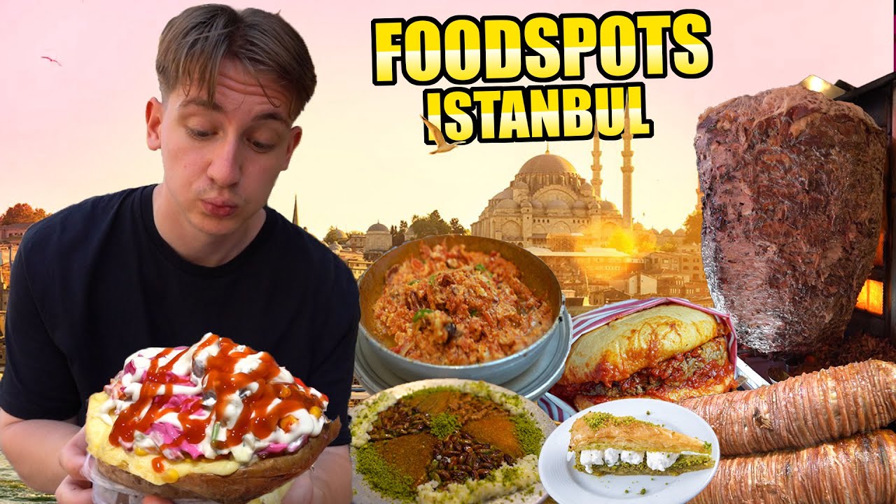 ICH TESTE TOP FOOD SPOTS in ISTANBUL | DÖNER KEBAB TOUR TÜRKEI | TomSprm