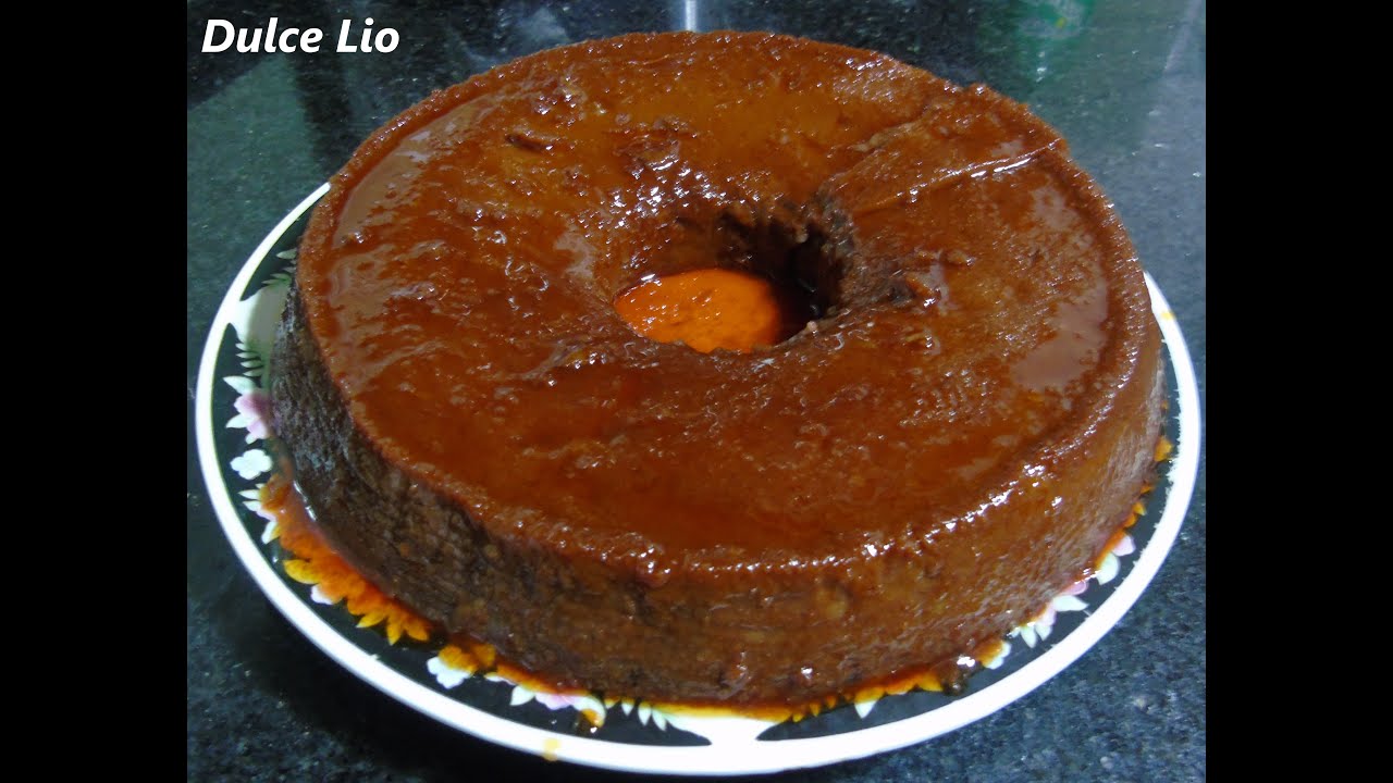 Como hacer un budín de pan con flan, super fácil, rico y con pocos ingredientes
