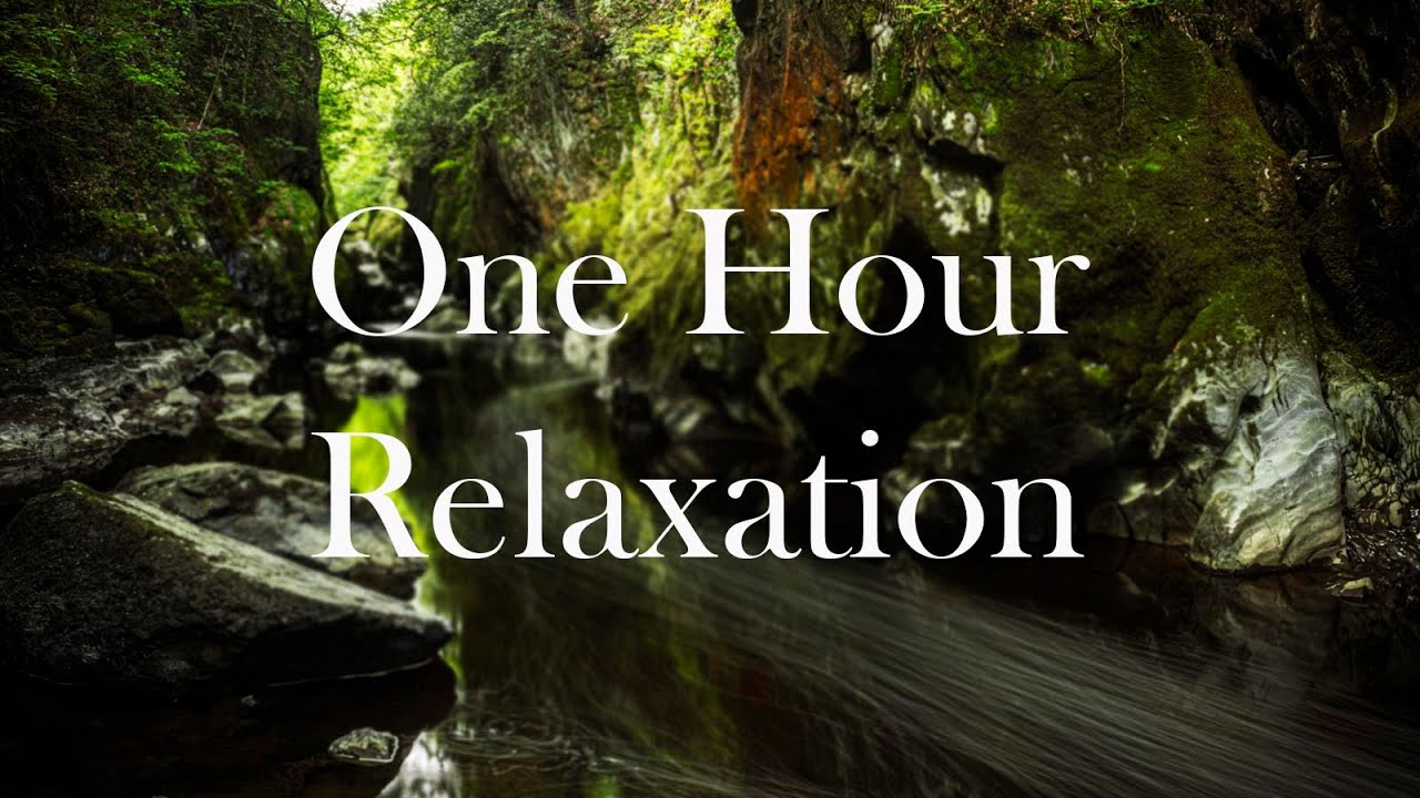 One Hour Relaxation - Rivers and Waterfalls of Britain (With Natural River and Waterfall Sounds)