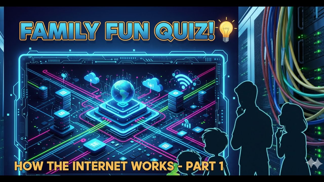 Family Fun Data Center Trivia Challenge! | How the Internet Really Works- Part1