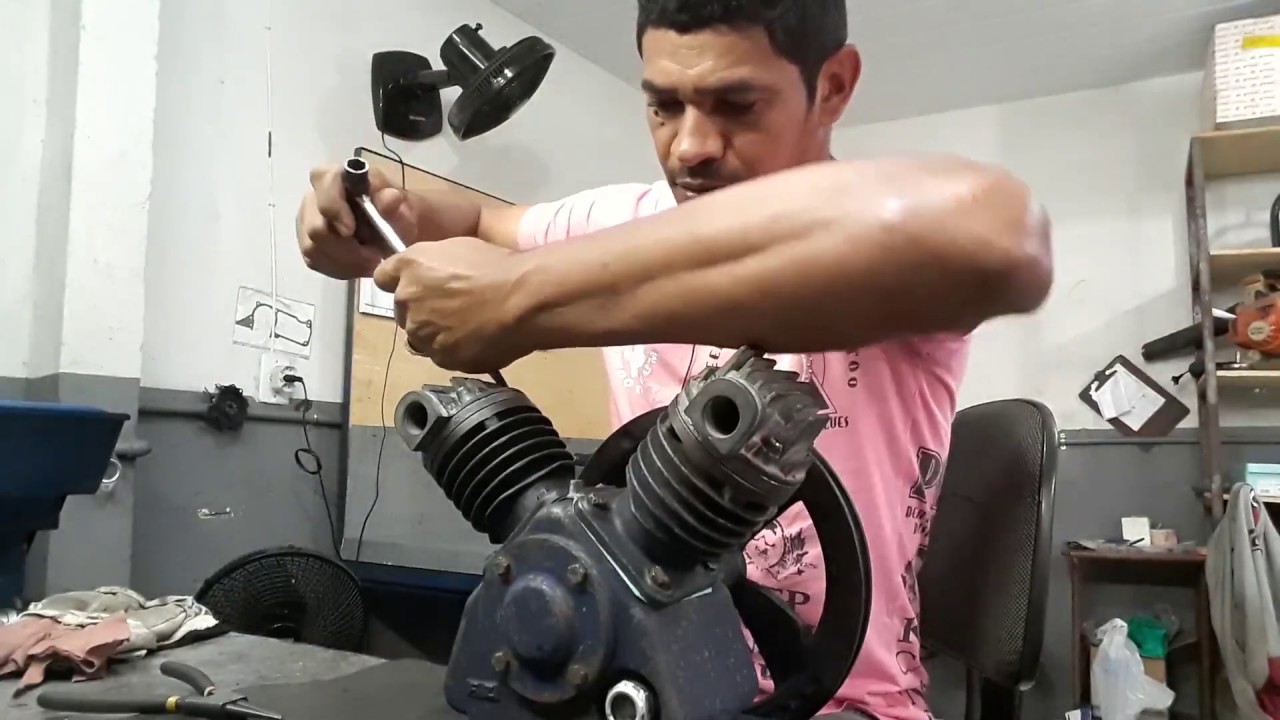 compressor de ar #alternativo de pistão