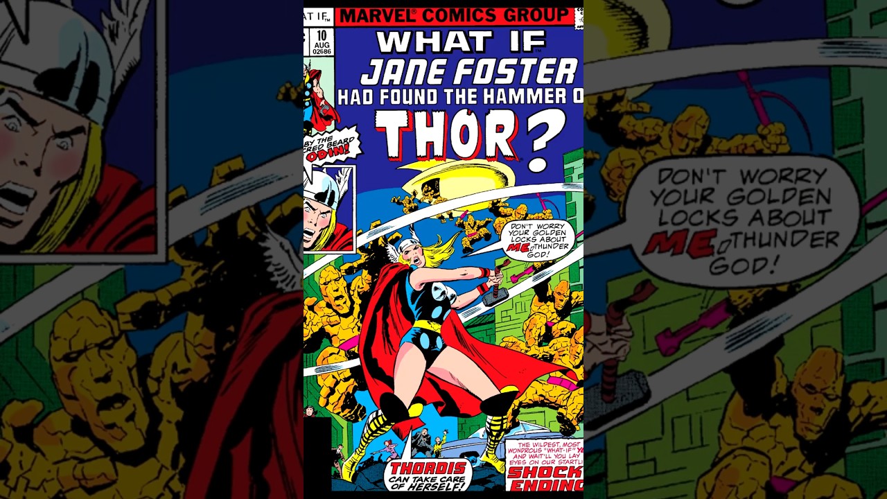 What If Jane Foster Found The Hammer Of Thor?(What If Volume 1 Issue 10) #marvel #whatif