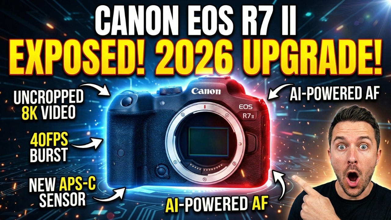 Canon EOS R7 II: обзор – улучшенная APS-C камера 2026 года!