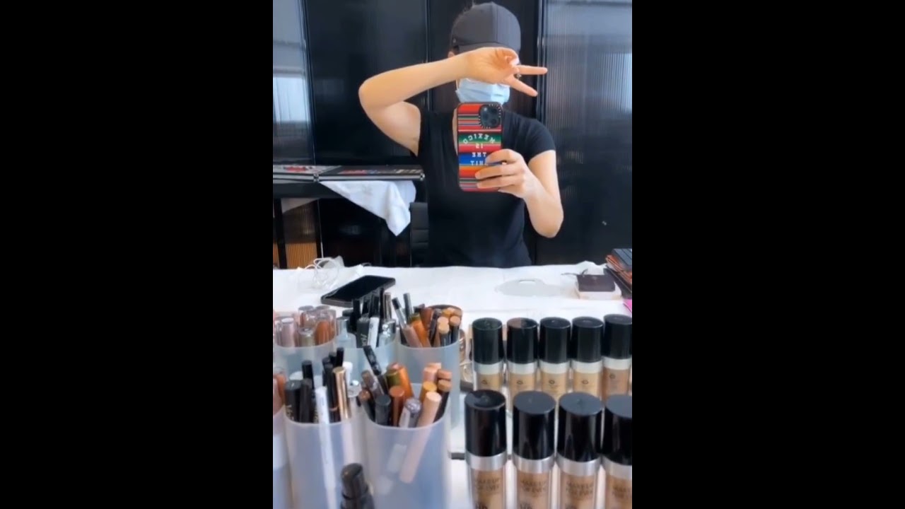 #Thal&iacute;a #Makeup and #hairstyle for #photo shoot  📸