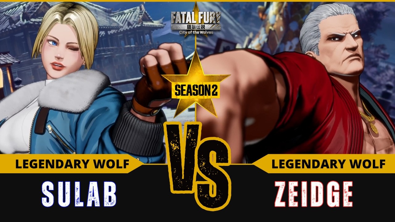 FF:CotW 🐺 SULAB (Blue Mary) vs ZEIDGE (Nightmare Geese)⭐Replay Match - FATAL FURY: CotW - 3/26