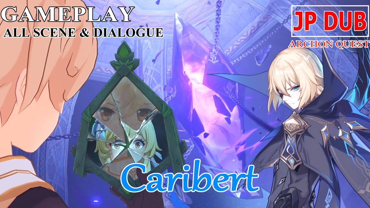 Caribert Archon Quest  [FULL] | JP DUB ENG SUB | Genshin Impact 3.5 Gameplay