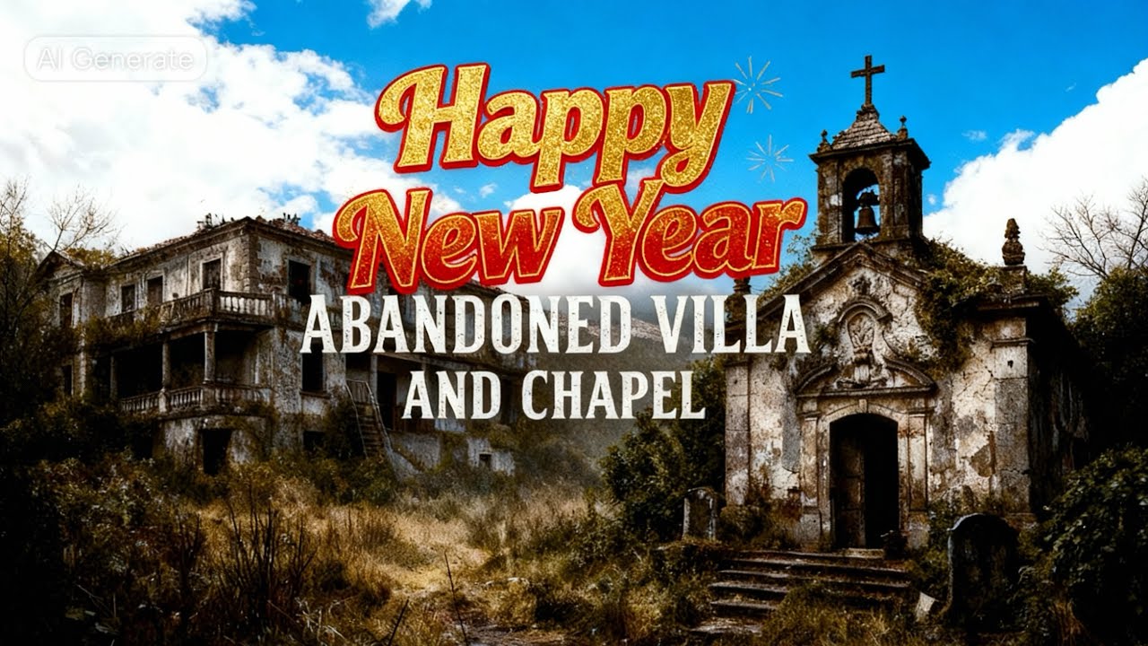 This Place Was Never  Meant To Be Found | Abandoned Bull Farm & Chapel Portugal