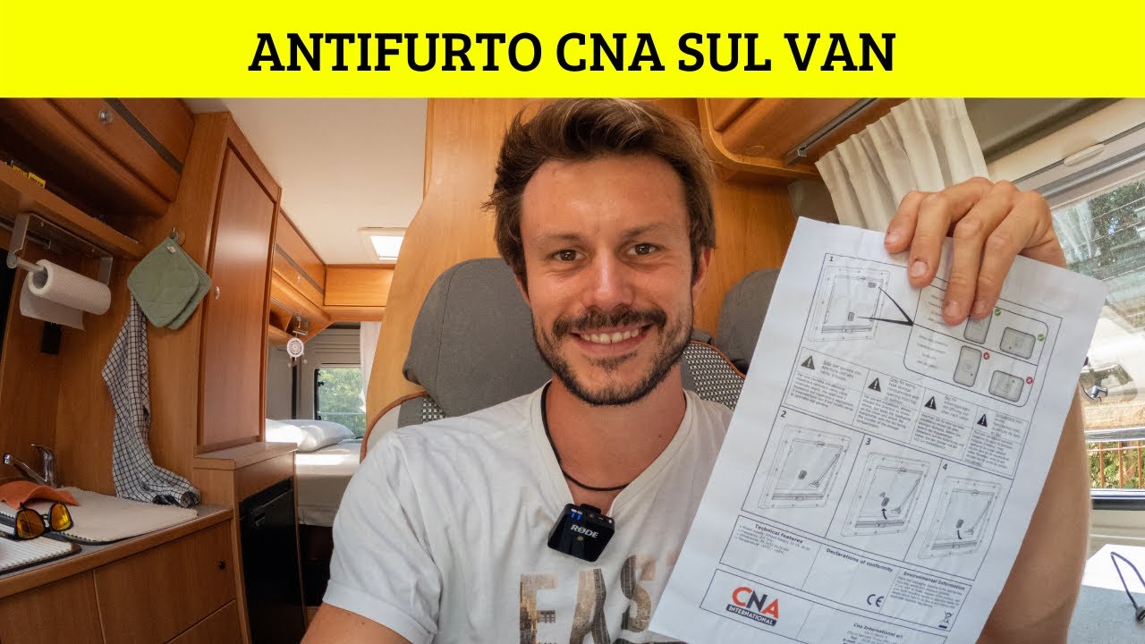 ANTIFURTO CNA INTERNATIONAL sul VAN 🚐│TUTORIAL su COME FUNZIONA