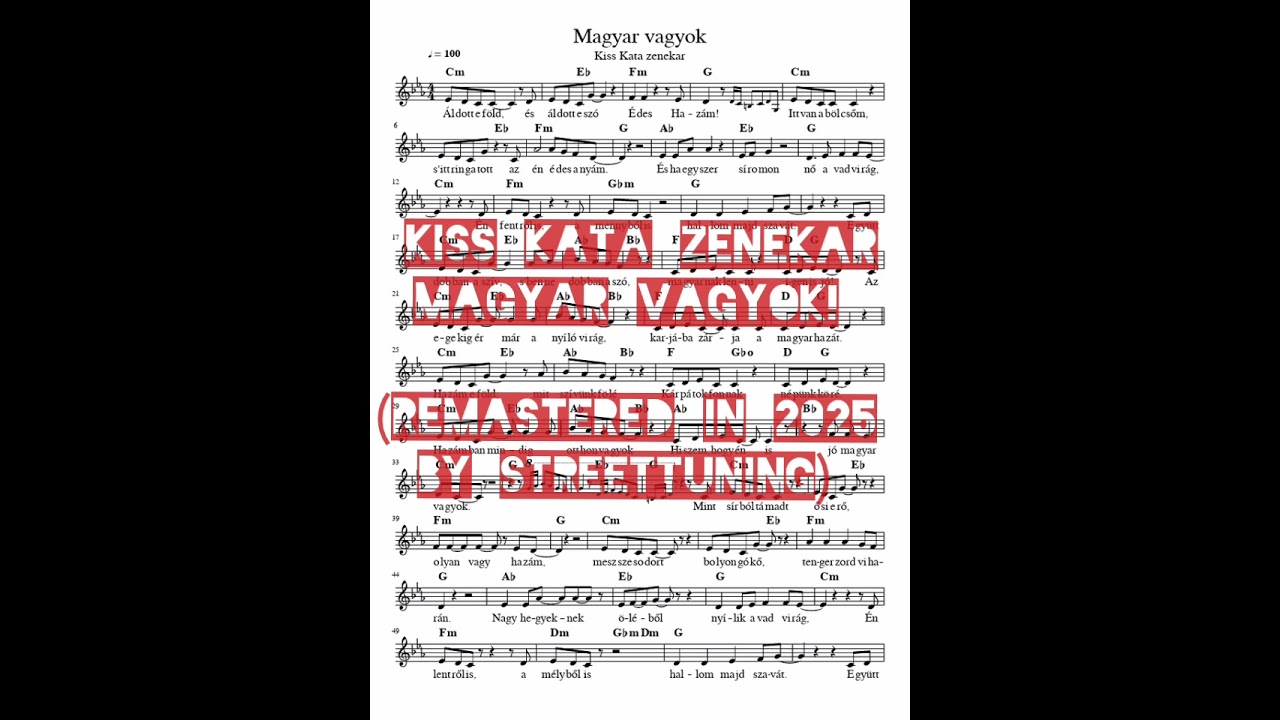 Kiss Kata Zenekar - Magyar vagyok (Remastered in 2025 by StreetTuning) 