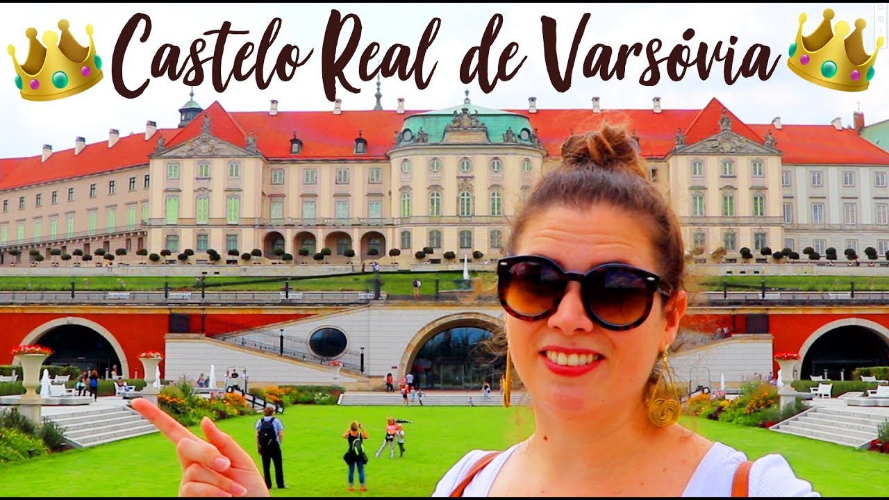 Passeio nos jardins do Castelo Real de Varsóvia