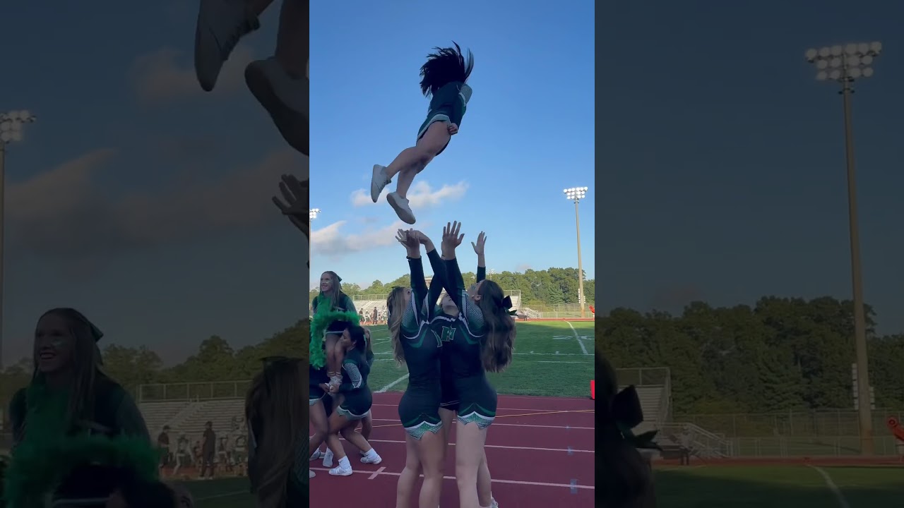 Reeths-Puffer Cheer homecoming game!