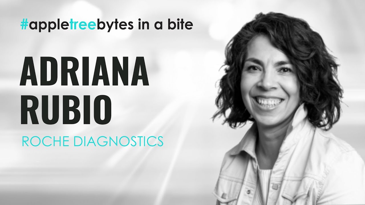 #appletreebytes in a bite ADRIANA RUBIO - ROCHE DIAGNOSTICS