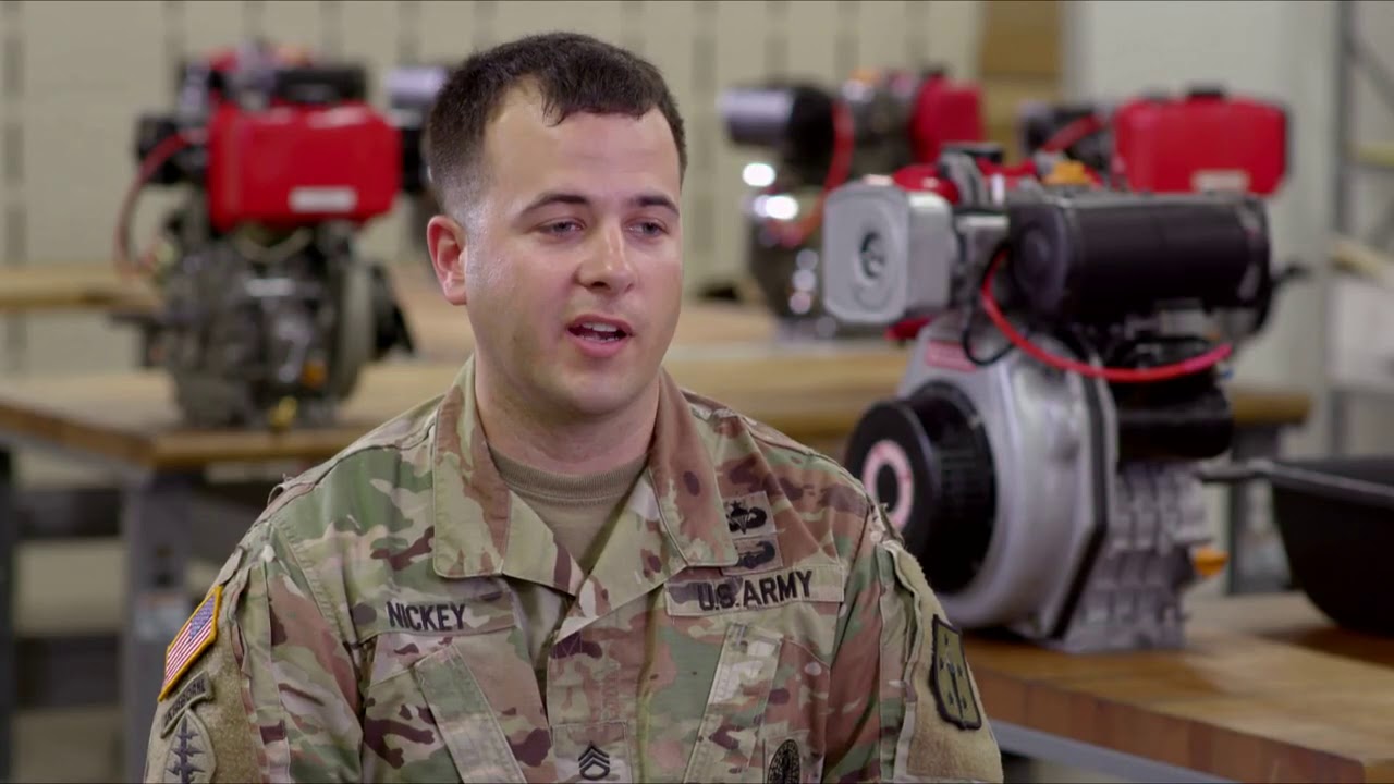Army MOS 91B Wheeled Vehicle Mechanic