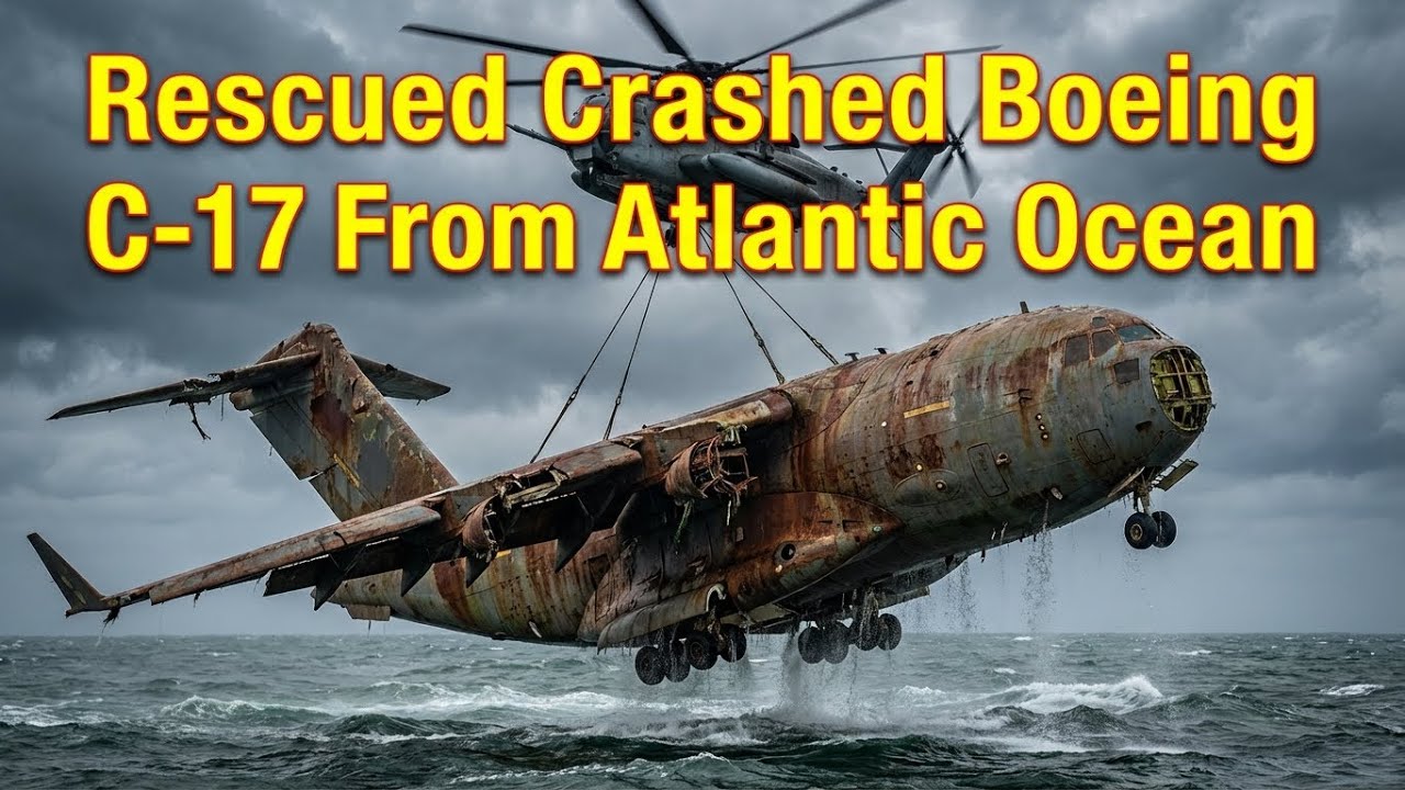 ASMR Epic Salvage & Restoration of Legendary Boeing C-17 Lost in the Atlantic Ocean