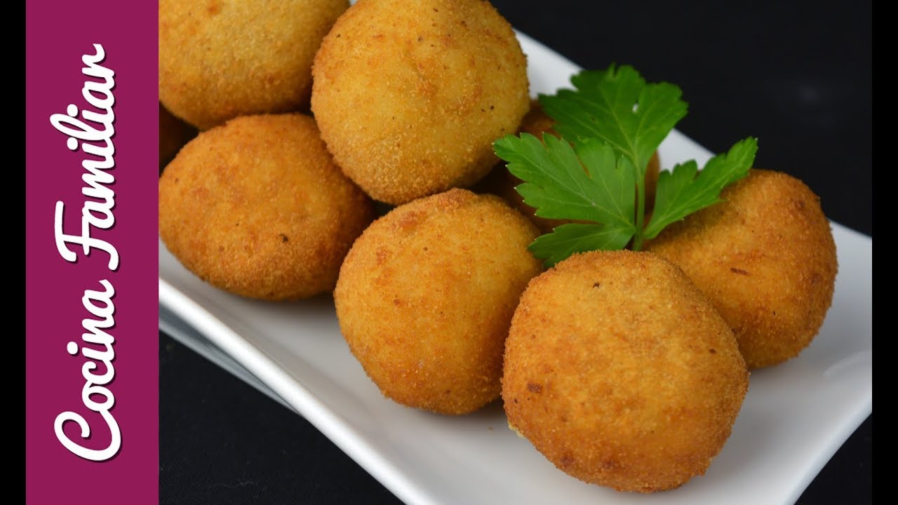 Como hacer croquetas de jamón crujientes y cremosas. Recetas para Navidad
