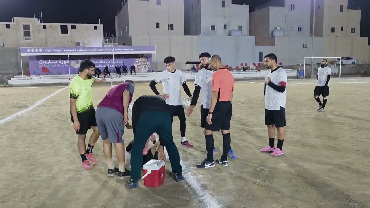 مباراة شباب الجزيرة 1 × 3 النوخذة | دورة الشمال الخيرية لكرة القدم 22 | دور 16