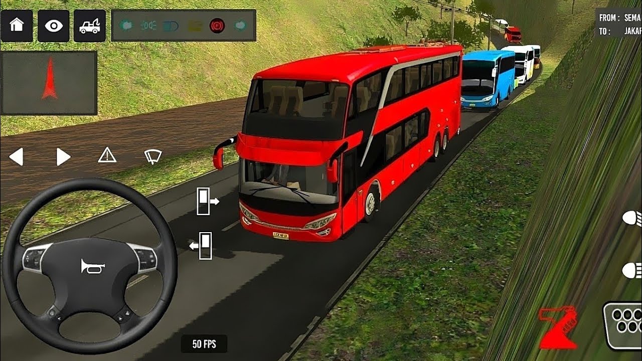 Bus Simulator: 3D Bus Games:🚍 Bus Simulator Il new euro coach Il NEW BUS SIMULATOR INDONESIA #games