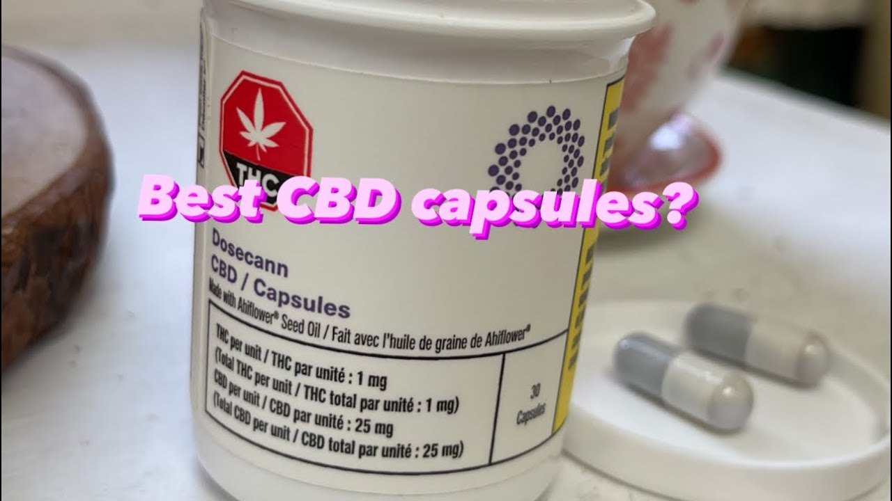 Best CBD capsules: DOSECANN review