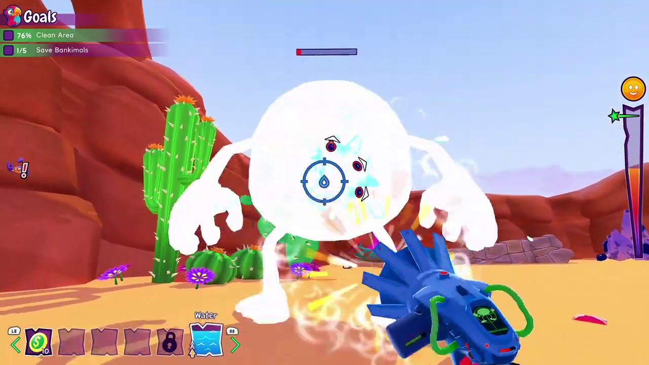 Island Saver: How I defeated the boss and the little gloop people