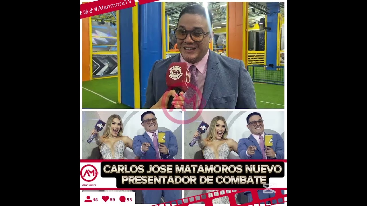 #CARLOSJOSEDEREGRESOACOMBATE #ALANMORATV #farandula