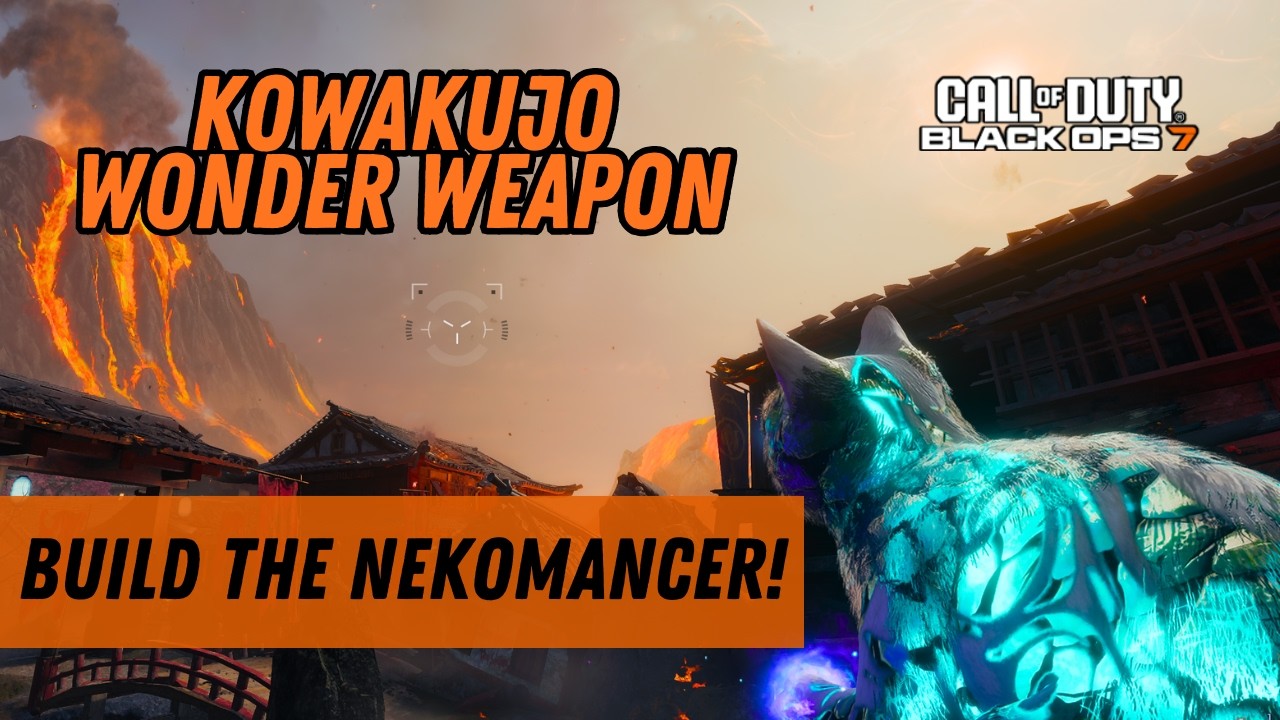 Как собрать чудо-оружие (Nekomancer) на карте Kowakujo (Black Ops 7 Zombies!)
