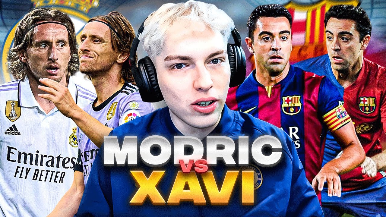 XAVI HERNANDEZ vs. LUKA MODRIC - ¿QUIEN FUE MEJOR?