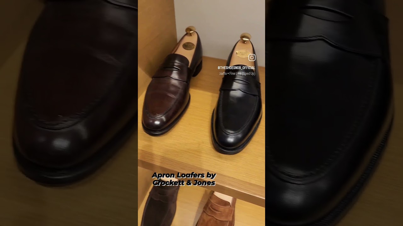 Classic Apron Penny Loafers. By Crockett & Jones