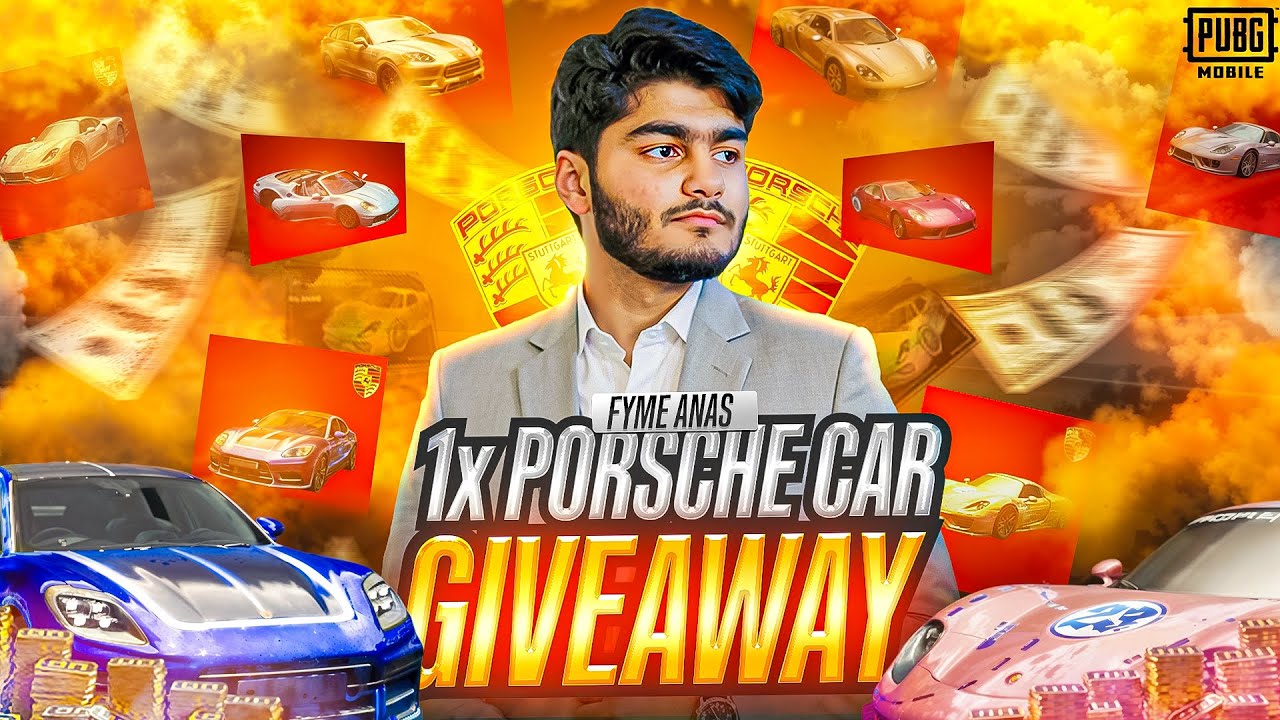 BACK WITH PORCHE GIVEAWAY | FYME ANAS is LIVE