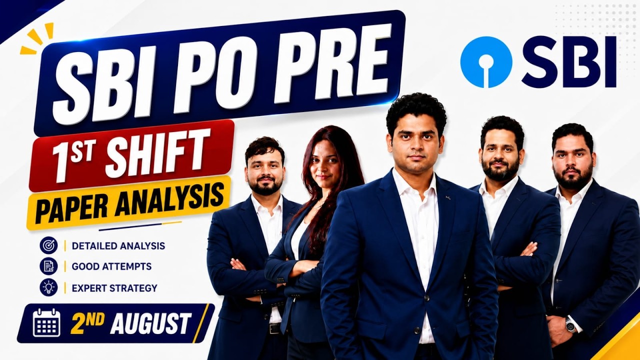 SBI PO PRE 2026 || 1st SHIFT ANALYSIS || 2nd AUGUST