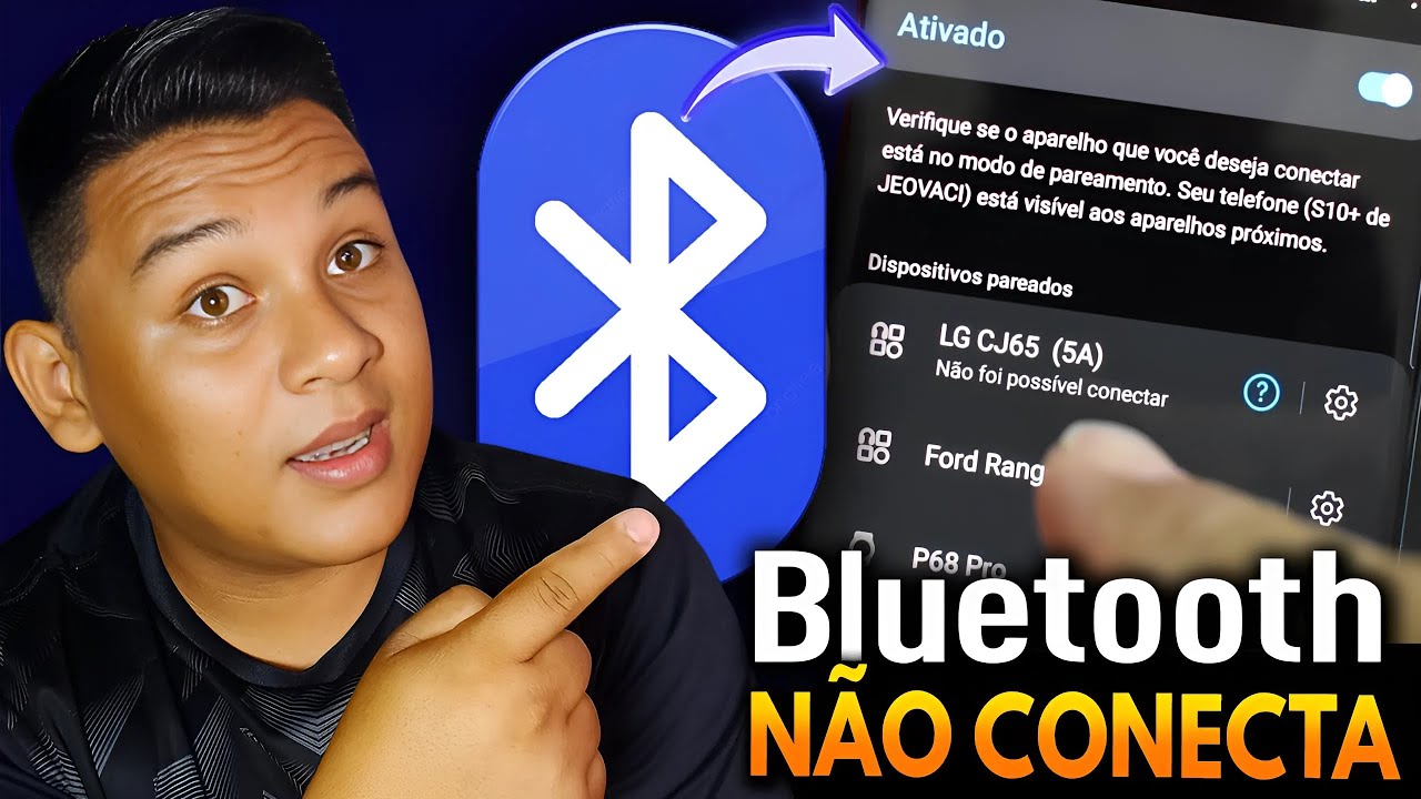 BLUETOOTH n&atilde;o conecta N&Atilde;O APARECE no celular | N&Atilde;O CONSIGO PAREAR FONE OU CAIXA DE SOM | RESETAR