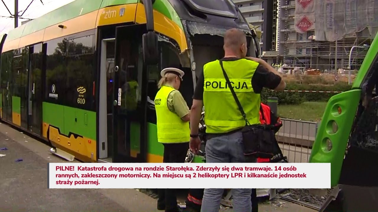 Wypadek na rondzie Starołęka - wydanie specjalne