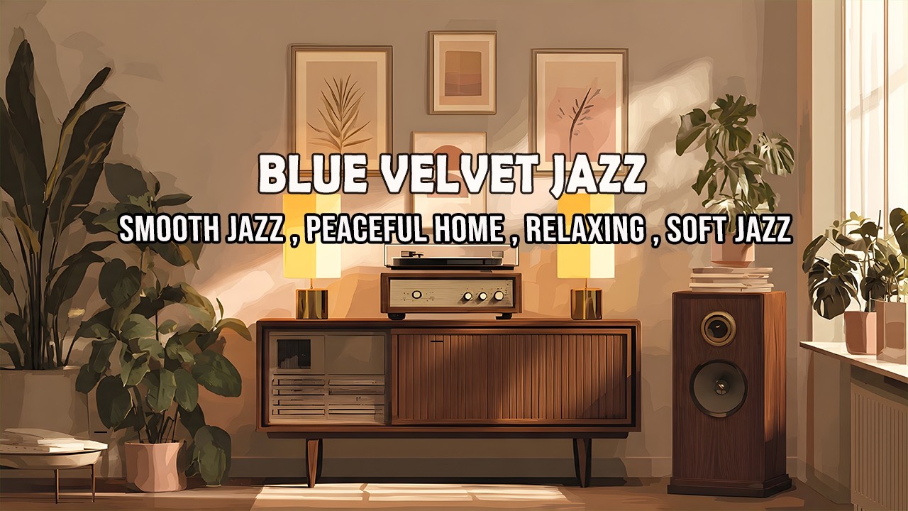 🌿 Blue Velvet Jazz — Smooth Jazz to Heal Your Mind & Lift Your Mood ☕
